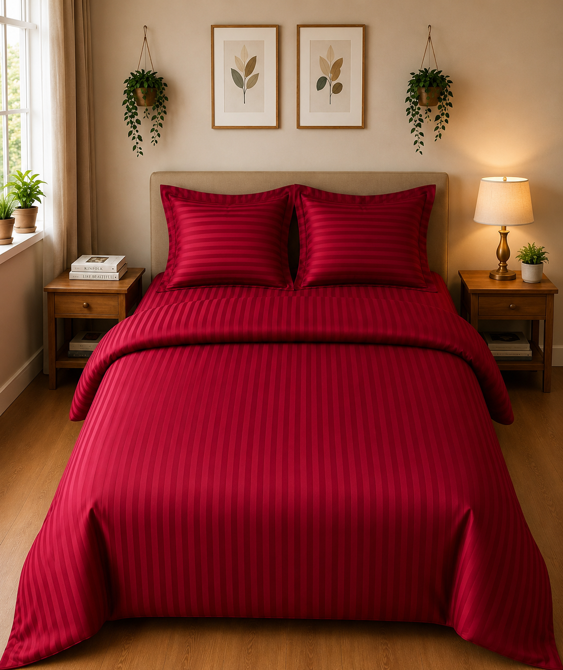 RED SATIN